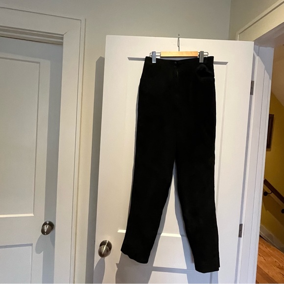 Vintage Genuine Suede High Rise Pants - Picture 5 of 9